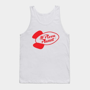 Pizza Planet Tribute - Fan Movie Theater Pizza Planet Movie Tribute - Pizza Planet best Tribute and Designs Piza Pitza Pitsa Planet Tribute - Pizza Lover Pizza Slice - Pizza and Chill Tank Top